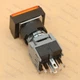 5PS For FUJI AH165-TL5O11E3 Orange Pushbutton Command Switch New Free Shipping