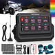 MICTUNING 8 Gang Wireless Switch Panel RGB Toggle Momentary Strobe Pulsed Switch