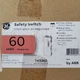 TH3362 GE Safety Switch 60 Amp AC/DC 3 Pole 3 Wire Heavy Duty Fusible Type 1 NIB
