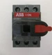 ABB OT25F3 NON FUSIBLE DISCONNECT SWITCH, 3 POLE, 30A, DIN RAIL PANEL MOUNT