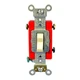 8 Leviton Ivory INDUSTRIAL Grade 3-Way Toggle Wall Light Switch 20A Bulk 1123-2I