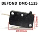 1pc DEFOND DMC-1115 micro Travel limit switch Rice cooker microwave oven 15.1A