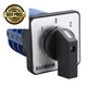 BAOMAIN 40A Rotary Cam Changeover Switch AC 660V 3-Phase Blue, White, Black