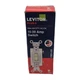 Leviton Plus Toggle Light Switch IVORY 20A R52-CSB1-2IS New 