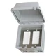 Infratech 14-4325 Dual Surface Mount Duplex Stack Switch w/ Weatherproof Cover