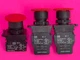WEG CSW-BCT1-WH Mushroom Red Pushbutton w/ BC11 & BC01 Contacts [Lot of 3]