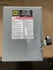 NEW OLD STOCK SQUARE D DU322 60 Amp  SAFETY SWITCH 240V