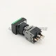 (1Pcs) New Green Pushbutton Command Switch 24VDC LED FUJI AH165-TLG11E3 /