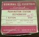 GE GENERAL ELECTRIC CR2943NA101F Single Element STOP Push Button Station 