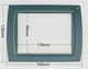 New for Beijer E1061 E1063 EXTER T60 T60c T60m Front Overlay Protective Film