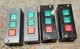 (Lot of 4) MMTC PBS-3 Three Button Switch Control Station