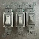 Leviton 15 Amp 3-Way Toggle Switch White (3 Switches)