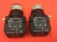 Cutler-Hammer - P/N: E22B1 - Ser. A1 - Red & Yellow PushButton - LOT OF (2)