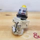 Square D 9001KM38LY Light Module, Yellow Push Button, 120V, 30mm, Domed Cap