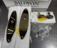 Baldwin 6546-003-FD Wilmington Full DUMMY Knob Set - Polished Brass - New