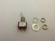C & K 7101 TOGGLE SWITCH SPDT ROUND LEVER PC PINS 5A 120V 2A 250 VAC ON-ON NNB