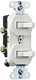 LEGRAND PASS & SEYMOUR 690-WG Combination Switch 15A 120/277V Thermoplastic