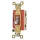 Bryant Wall Switch, 1 , Toggle, 20 A, Clear 4901PLC120 Bryant 4901PLC120