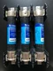 Bussmann Buss R60060-3CR Fuse Holder 3 Pole #002E3 w/3 Littlefuse KLSR 50 Fuses 