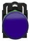 Schneider XB5AVG6, 22 MM, 110 to 120 VAC, LED, Blue Pushbutton Pilot Light, 1pc