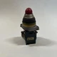 General Electric GE CR2940UX 212A2 Red Illuminated Push Button Switch