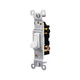GE Grounding Toggle Switch, Single Pole, in Wall On/Off Fan & Light Switch Re...