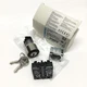 Siemens 3SB3 601-4AD11 Keyed Selector Switch, 2-Position, 1NO-1NC Contact Block