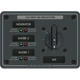 Blue Sea 8366 AC Rotary Switch Panel 30 Ampere 3 Positions + OFF, 2 Pole