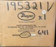 Dwyer 1638-1 Large Diaphragm Differential Pressure Switch