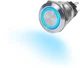 BLUE SEA SWITCH BUTTON SS 10A OFF-(ON) BLUE- 4161-BSS