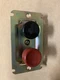 Square D 9001 C-44 2 Button (Blank) Push Button Station Open Type Black/Red