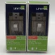 Leviton 20 Amp 4-Way Preferred Toggle Switch, White - Lot of Two New Switches