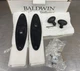 Baldwin 6546-102-FD Wilmington Full DUMMY Knob Set - Oil Rubbed Bronze - New