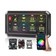 RGB 8 Gang Switch Panel,12-24V Bluetooth APP 230FT 433MHZ Long Range, Auxilia...