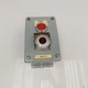 Allen Bradley 800T-FXQ24 Two Button Stop E-Stop Switches In Enclosure 24V AC/DC