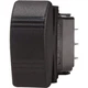 Blue Sea 8290 Contura Switch DPDT Black (ON)-OFF-(ON) Momentary