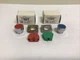 NEW, AUTOMATION DIRECT GCX1101 RED, GCX1104 BLUE PUSH BUTTON, FREE SHIPPING