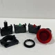 Allen Bradley 800FP-LMM44PN3RX11 22mm Momentary Push Button Red Mushroom Head