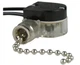 Gardner Bender GSW-31 Single Circuit Pull-Chain Switch, Nickel