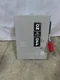 GE THN3361J Disconnect Model 7 30 Amp 600 Volt 3P3W Nema 12 -WARRANTY