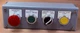 Never Installed - Hoffman E4PB Enclosure w/ Allen Bradley Switches 4-Push Button