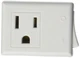 Leviton 1470-W 15 Amp, 125-Volt AC 3-Wire Grounded Switch Tap with ON/OFF...
