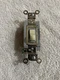 Hubbell HBL1223iL 3-Way Lighted Wall Switch 120/277V,20A, Ivory Toggle