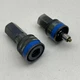 (Pair) Swagelok QC6 Key 5 Quick Connect Fitting, w/Female 1/4" NPT Hose Thread