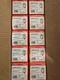 Lot Of (10) Legrand WattStopper LMSW-605-W DLM 5-button Scene Switch - White