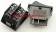 2pcs 4Pins 2 positions Rocker Switch R13-87 16A125VAC,10A250VAC