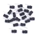 Cylewet 20Pcs AC 5A/125V 3A/250V Long Straight Hinge Lever Arm Micro Black 