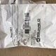 New Square D  9001W7  White Pushbutton Plastic Lens Cap   LOT OF (5)