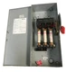 General Electric TH3362 Model 10 GE Safety Switch 60 Amp W/3xTRS60R 600V AC Fuse
