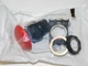 NEW Eaton E22LPB2 40MM 2 Position Push-Pull Red Push Button w/ lock ring + mount